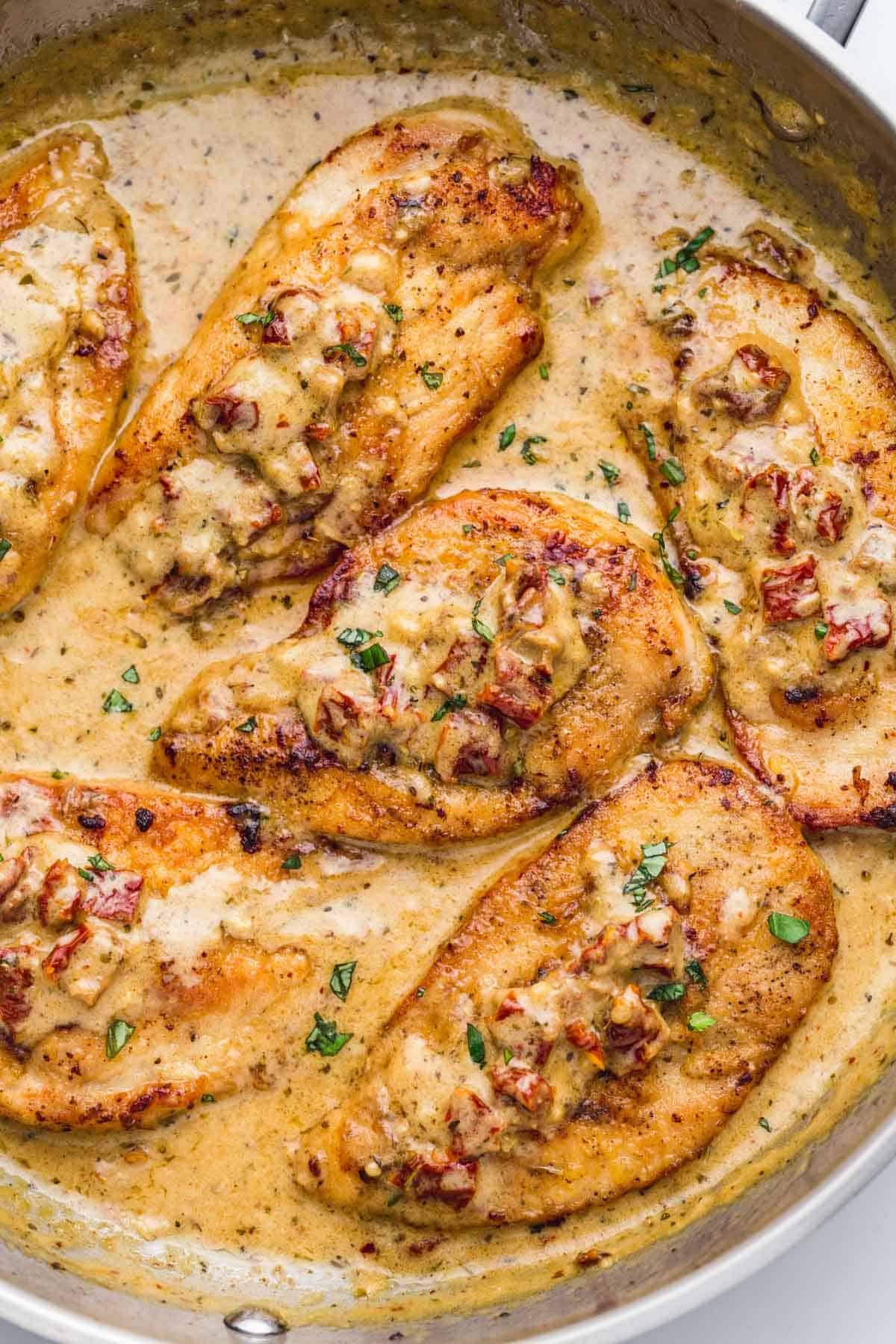 Marry Me Chicken with Creamy Parmesan Sundried Tomato Sauce