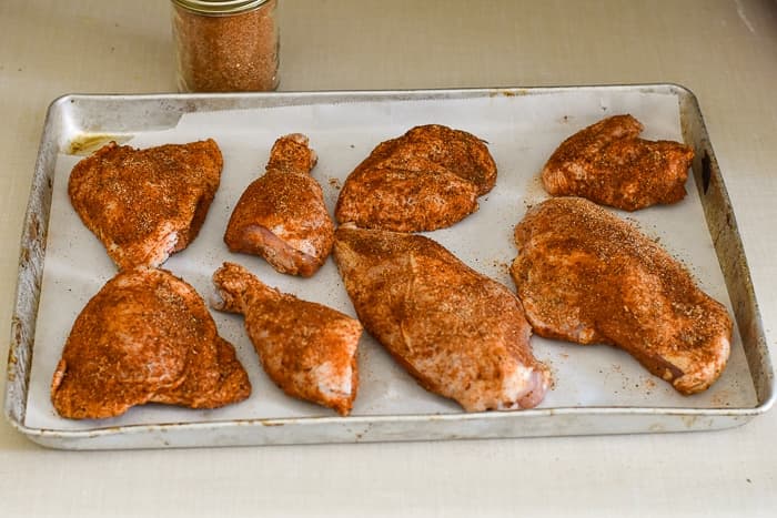 Copycat KFC Roast Chicken With Herbed Pepper Seasoning