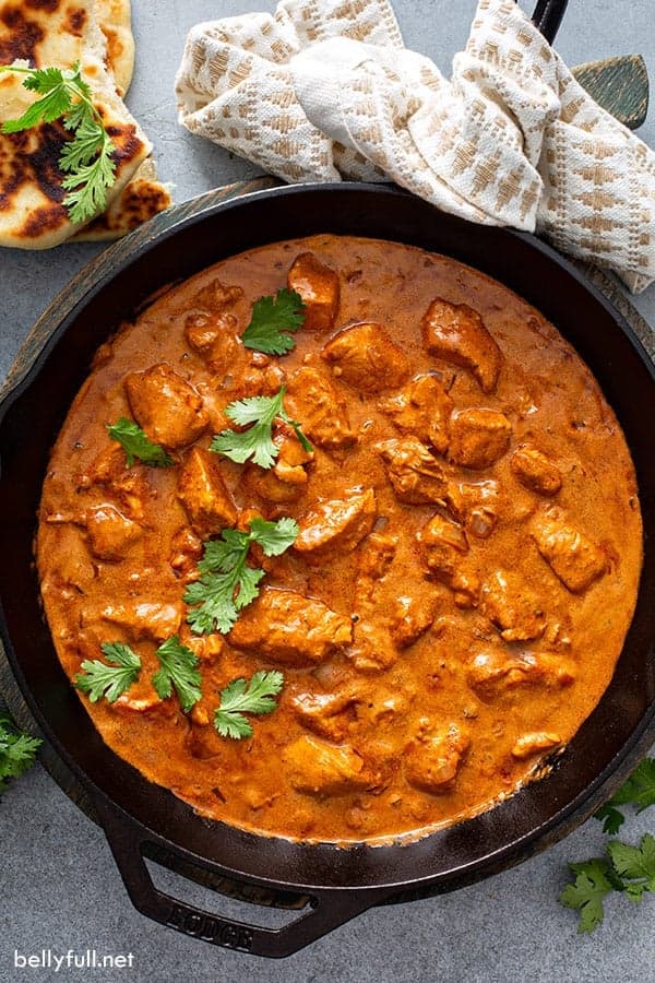 Chicken Tikka Masala with Charred Chicken and Creamy Tomato Sauce