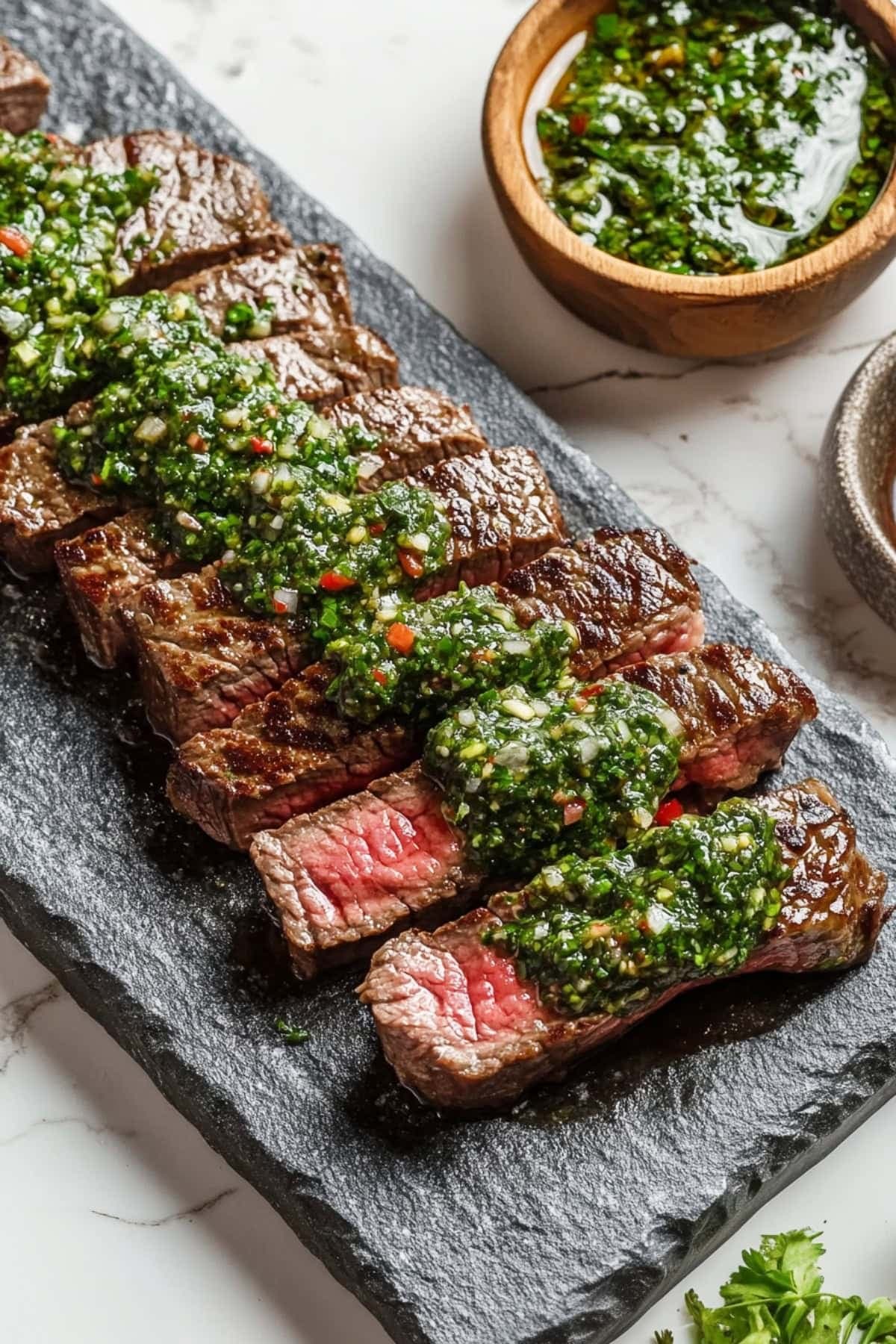 Chimichurri Steak with Garlicky Parsley and Golden-Brown Crust