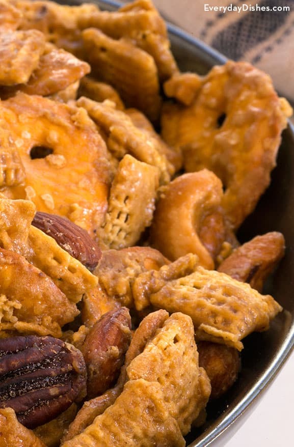 Toffee Chex Mix: Sweet and Salty Make-Ahead Snack Mix