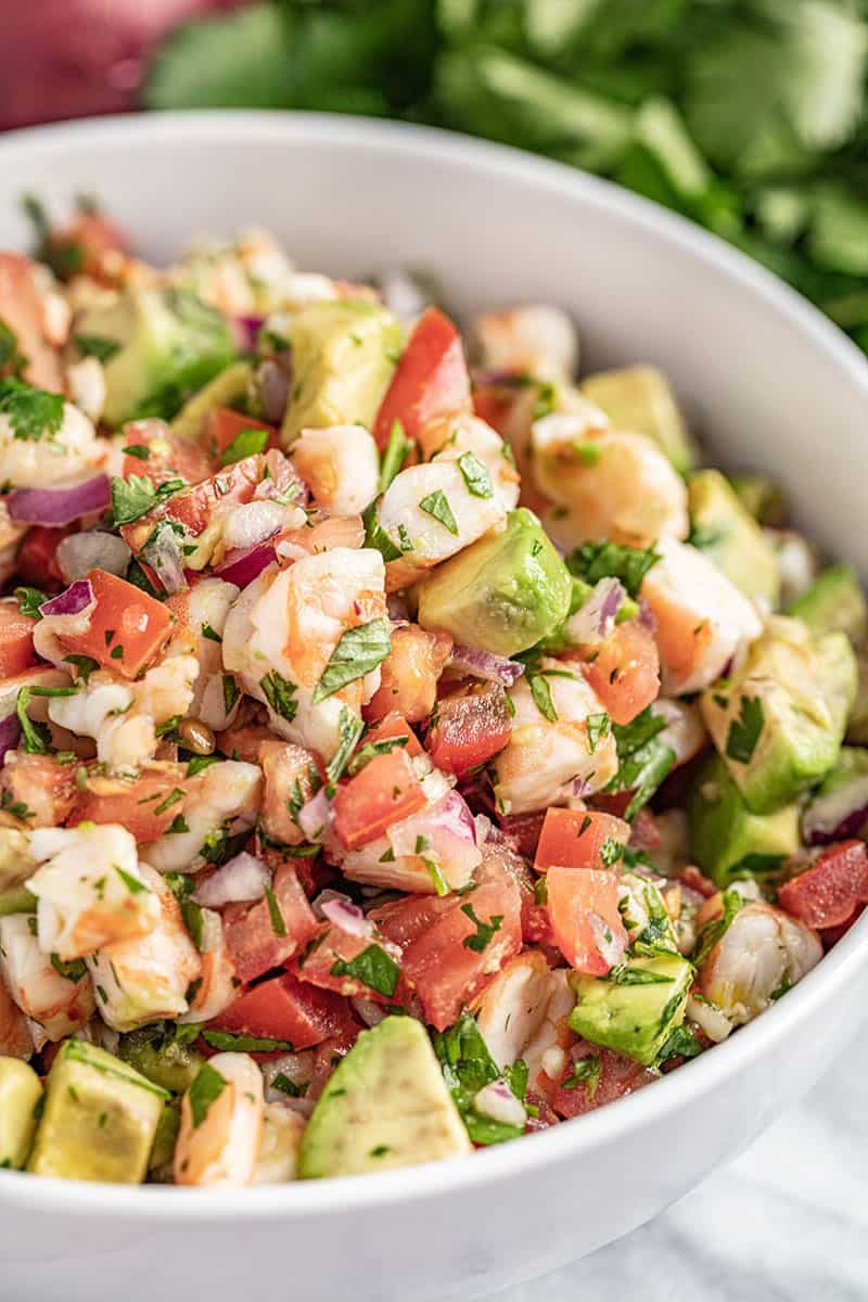 Easy Shrimp Ceviche with Bright Citrus and Creamy Avocado