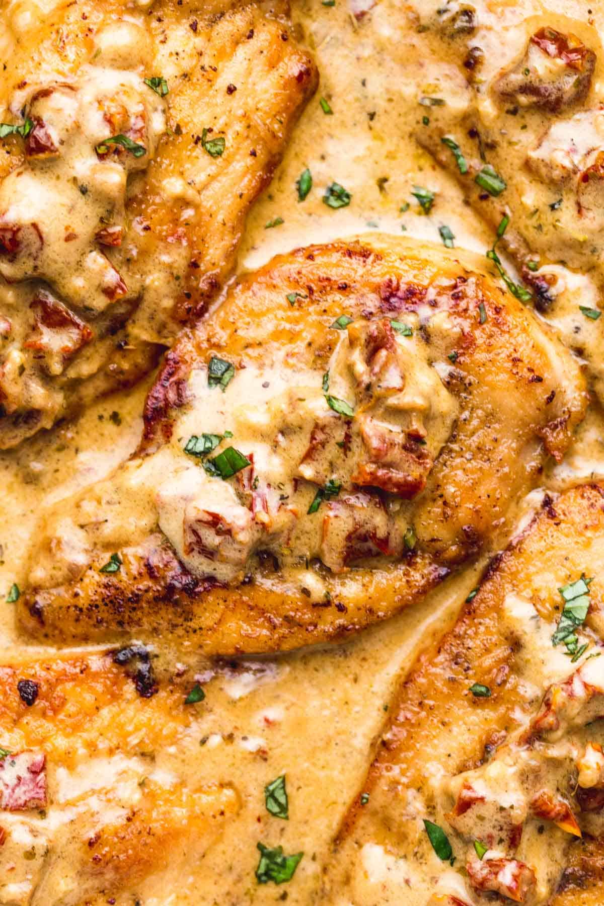 Marry Me Chicken with Creamy Parmesan Sundried Tomato Sauce