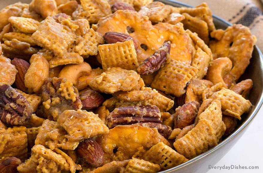 Toffee Chex Mix: Sweet and Salty Make-Ahead Snack Mix