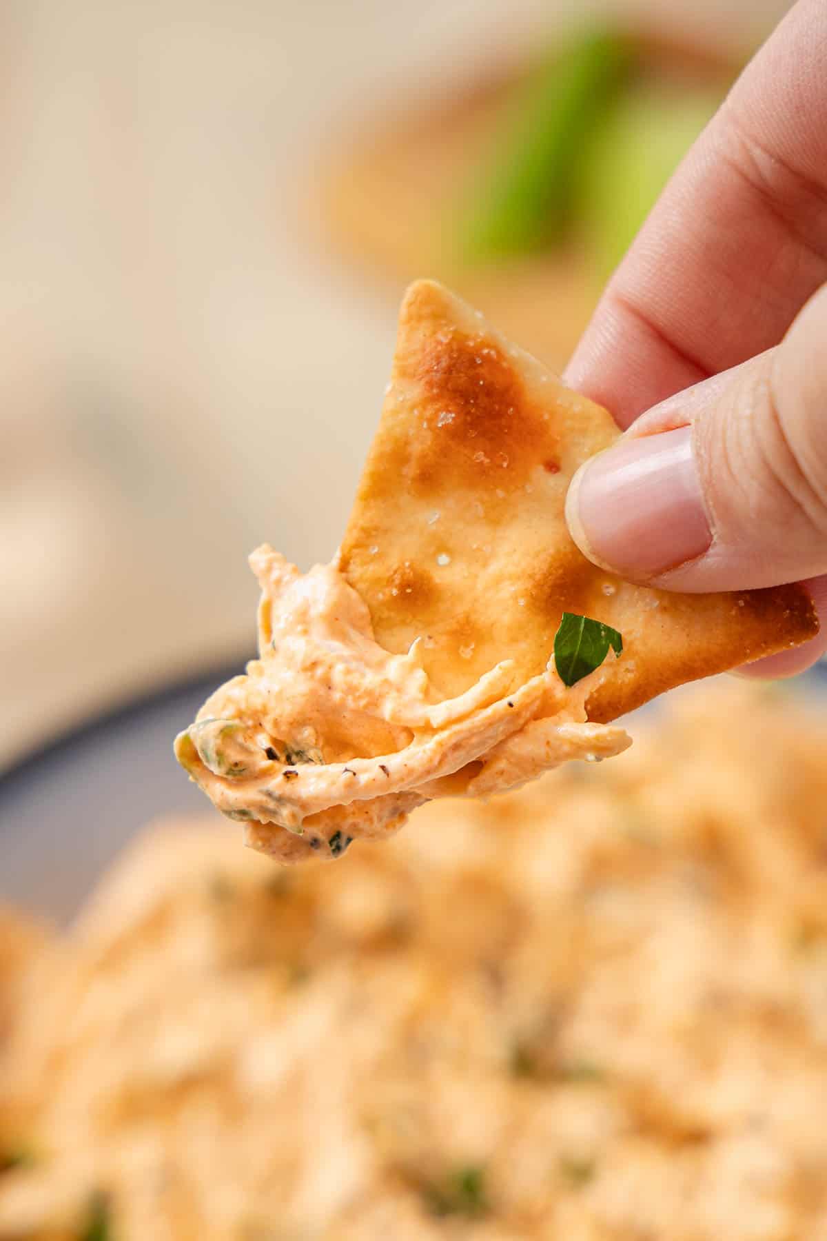Cold Buffalo Chicken Dip: Savory No-Bake Appetizer with Rotisserie Chicken