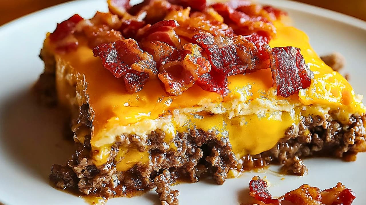 Carnivore Bacon Cheeseburger Pie: Hearty Comfort with Zero Carbs