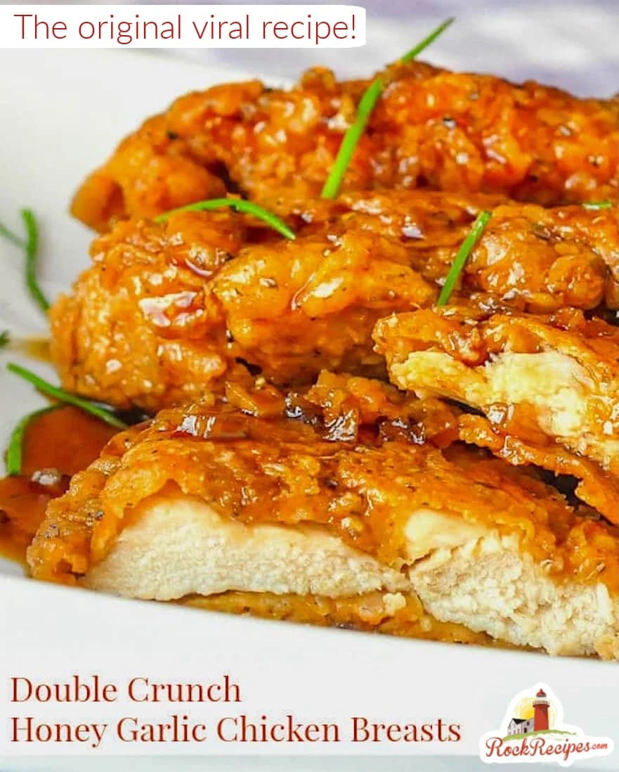 Double Crunch Honey Garlic Chicken Breasts with Crisp Spiced Coating