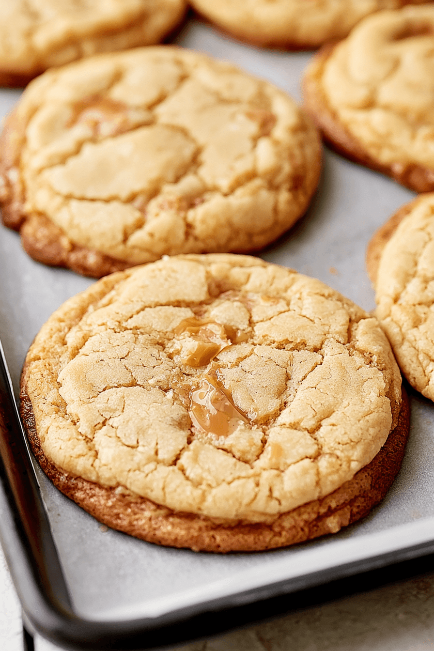 Golden Chewy Toffee Cookies with Buttery Toffee Bits