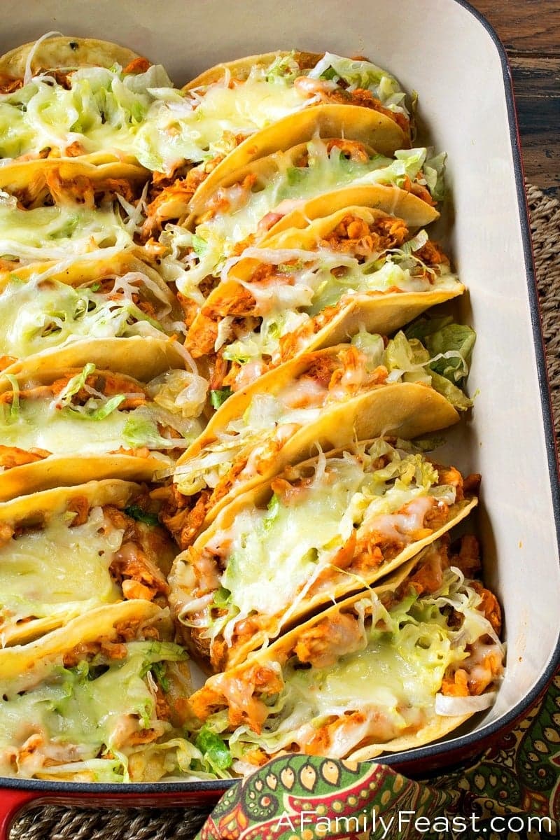 Easy Rotisserie Chicken Tacos: Flavorful Oven-Baked Crowd Pleaser