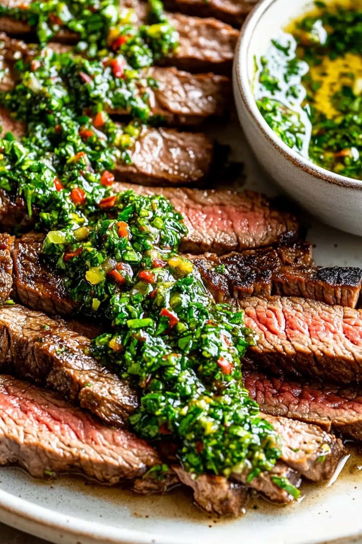 Chimichurri Steak with Garlicky Parsley and Golden-Brown Crust