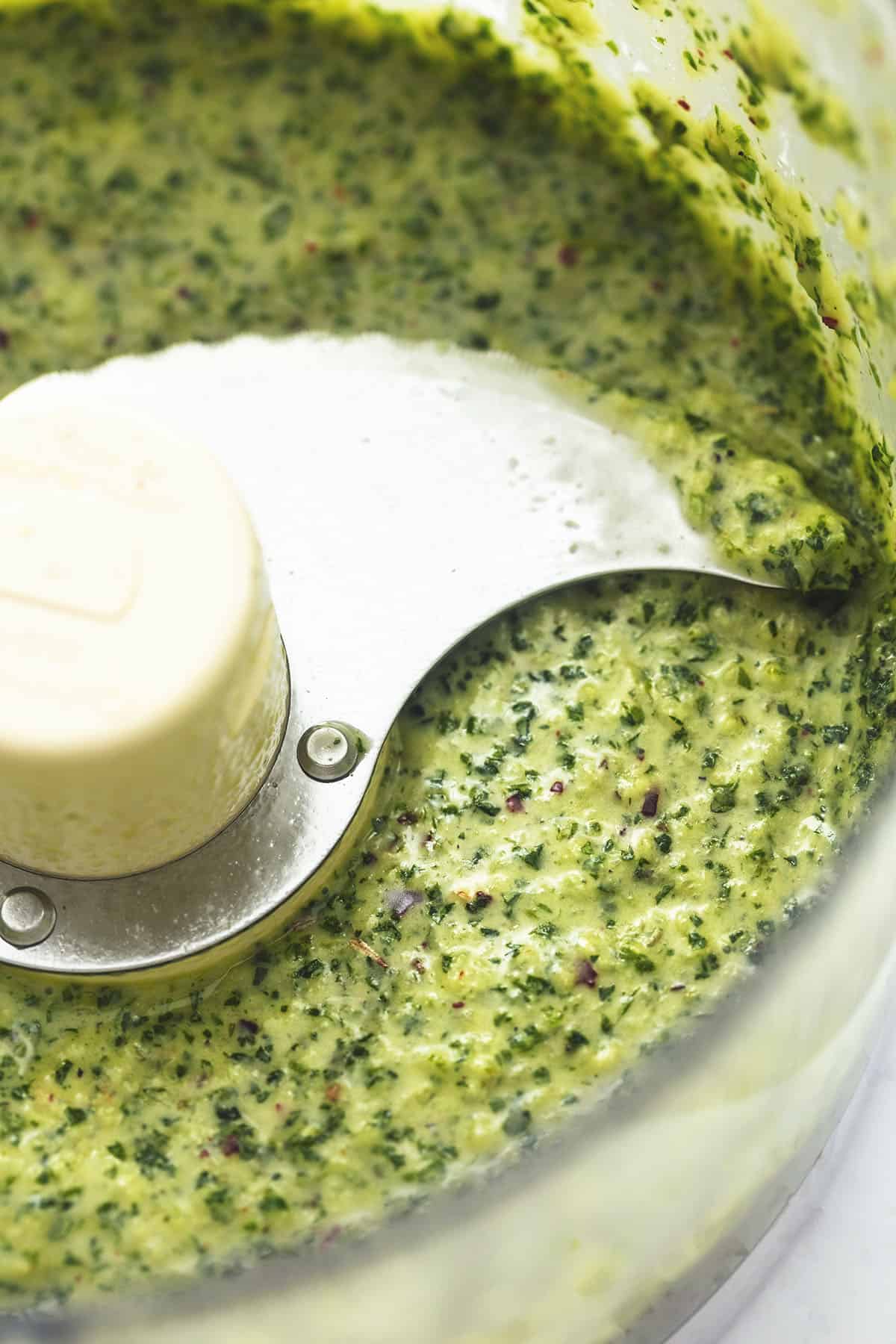 Argentinian Chimichurri Sauce with Fresh Cilantro and Parsley
