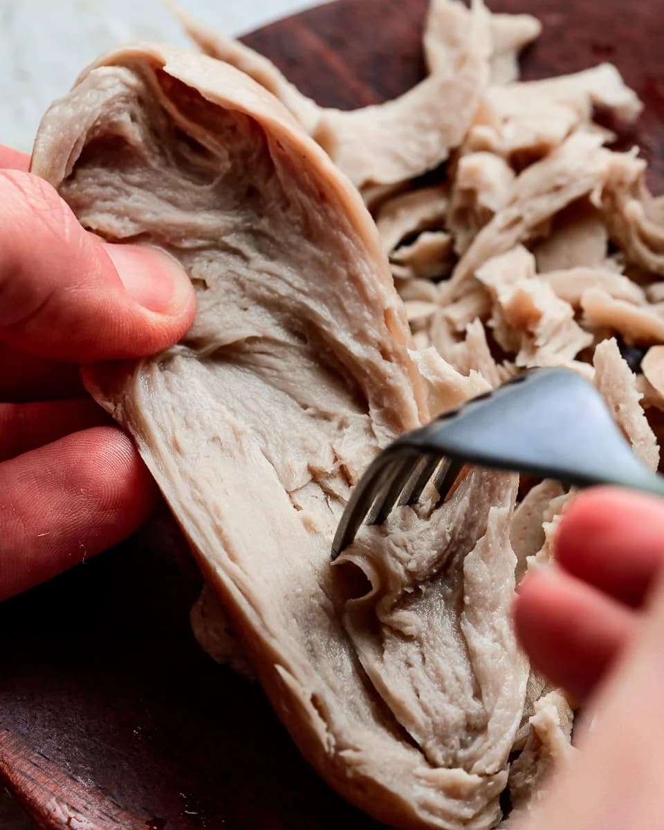 Vegan Chicken: Firm Seitan Fillets With Savory Miso Brine