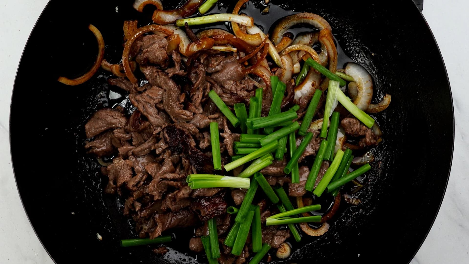 15-Minute Steak Stir Fry with Tender Flank Steak and Sesame Sauce
