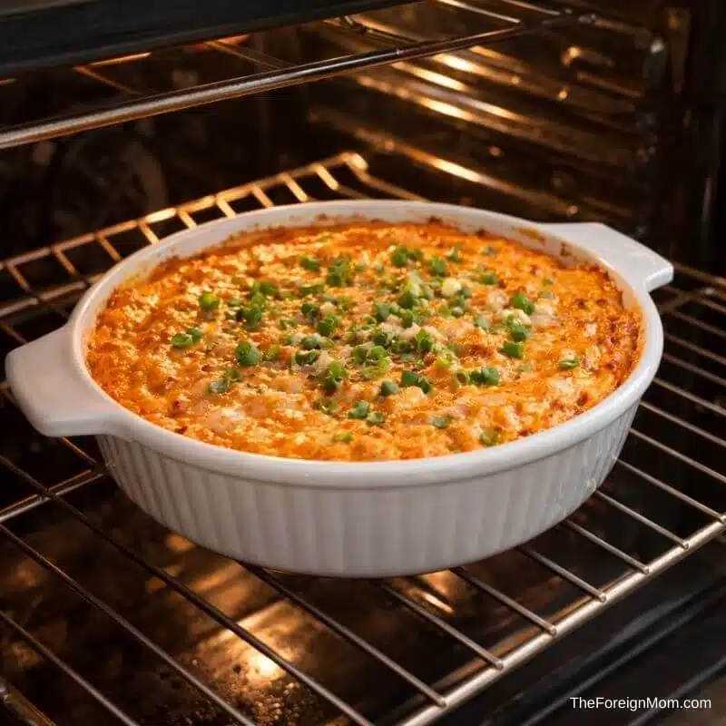 Healthy Buffalo Chicken Dip: Creamy Flavor with Lightened Ingredients