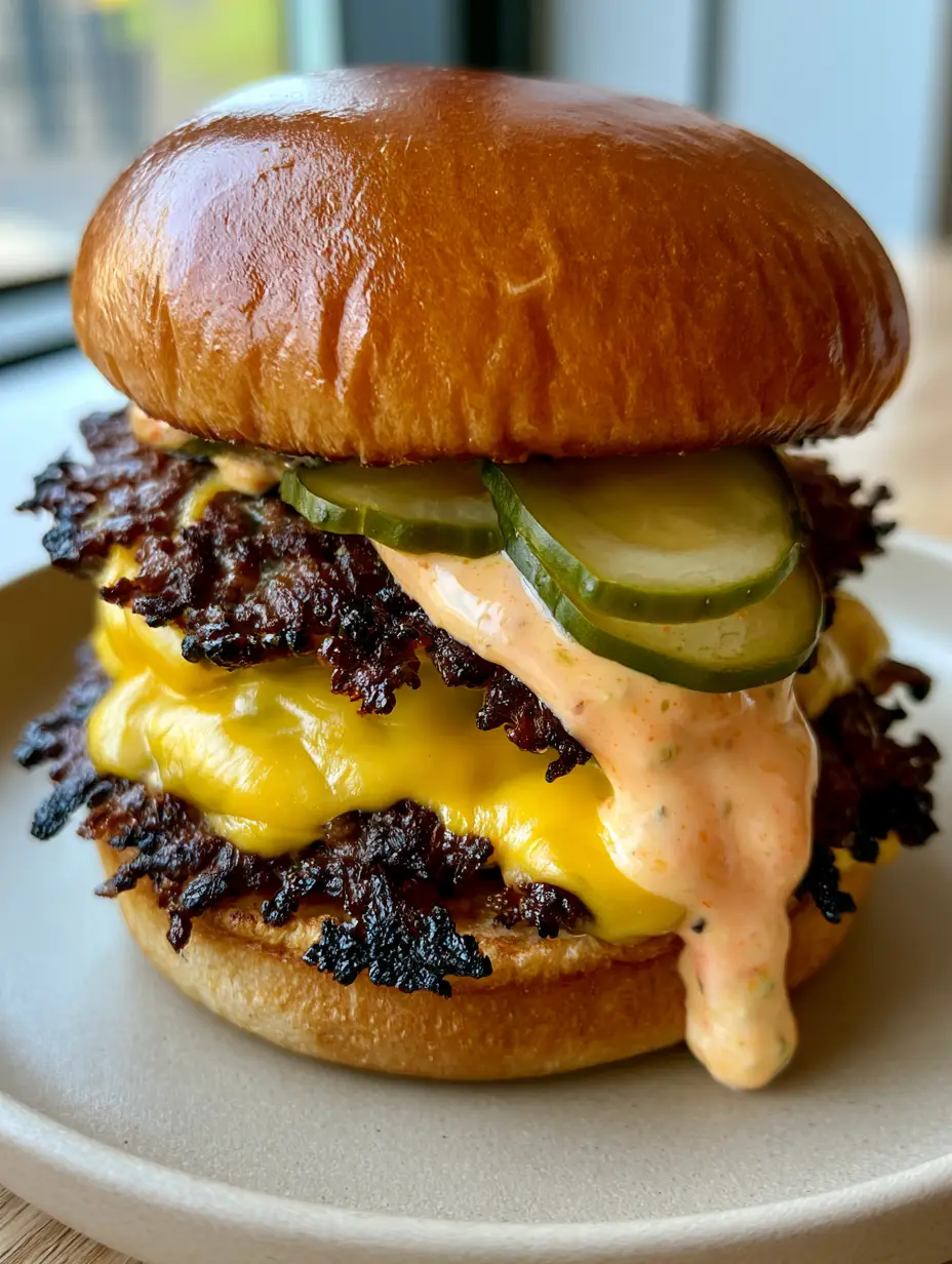 Smash Burger Recipe: Ultra-Crispy Double Cheeseburgers