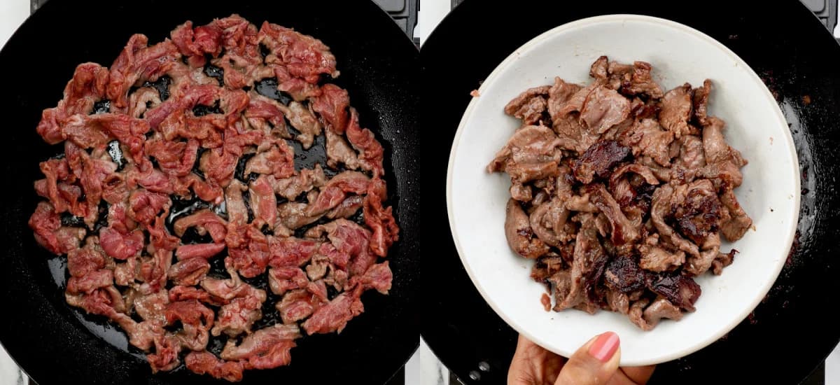 15-Minute Steak Stir Fry with Tender Flank Steak and Sesame Sauce